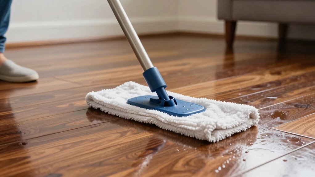 use minimal water and proper techniques