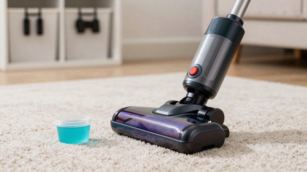 use vacuum to maintain battery