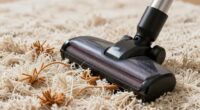 vacuum damages rug fringe