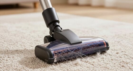 vacuum pulls loose threads