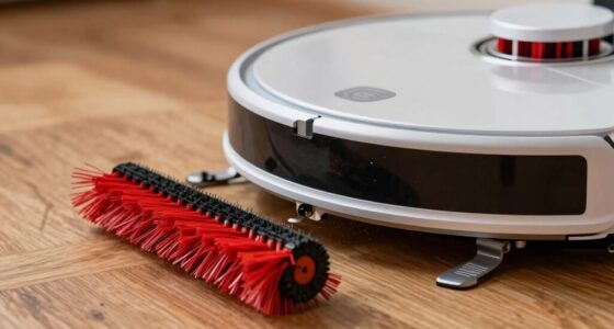 vacuum side brush falling