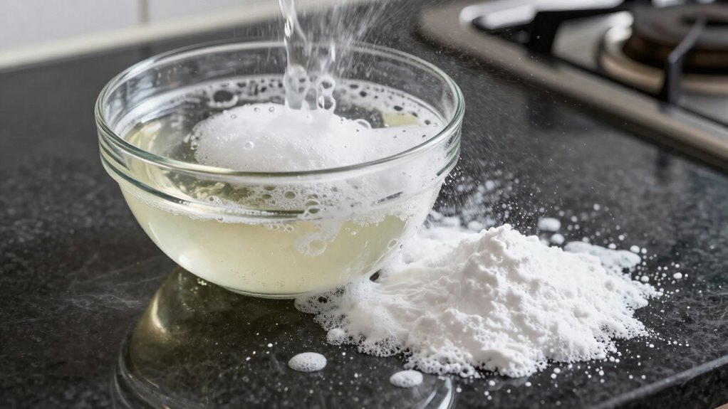 vinegar and baking soda reaction