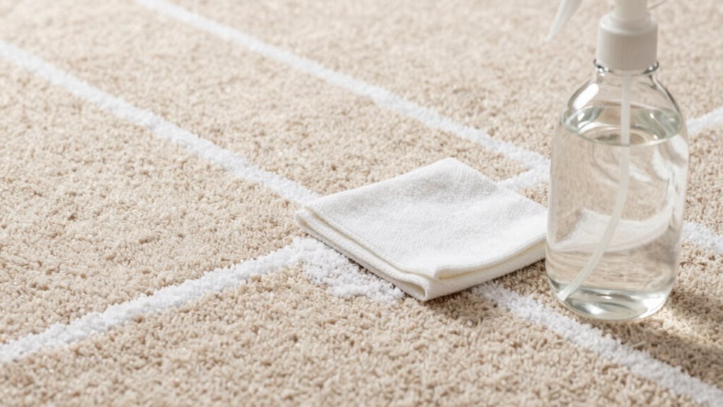 vinegar water salt stain