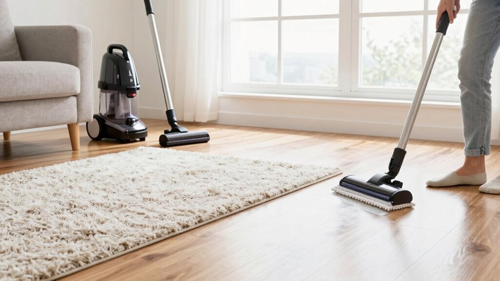 weekly floor cleaning routine