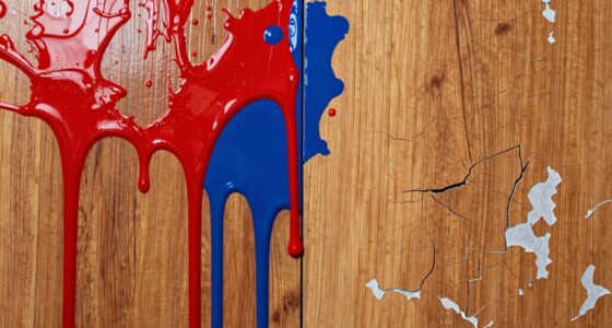 wet vs dried paint cleanup