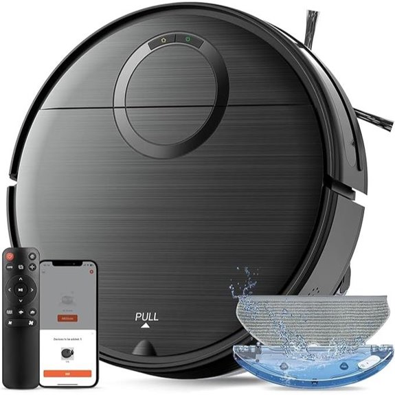 wi fi self charging vacuum