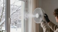 winter cleaning fumes ventilation