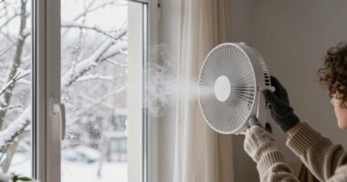 winter cleaning fumes ventilation