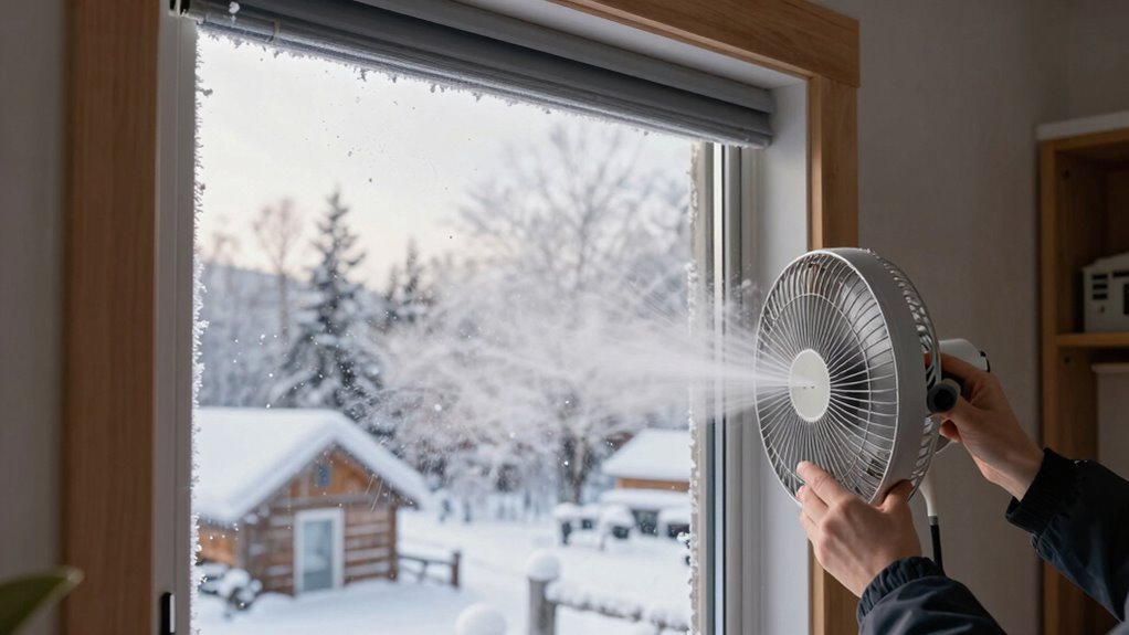 winter ventilation without freezing