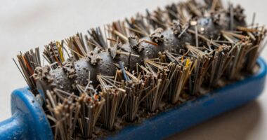 brush rolls deteriorate gradually