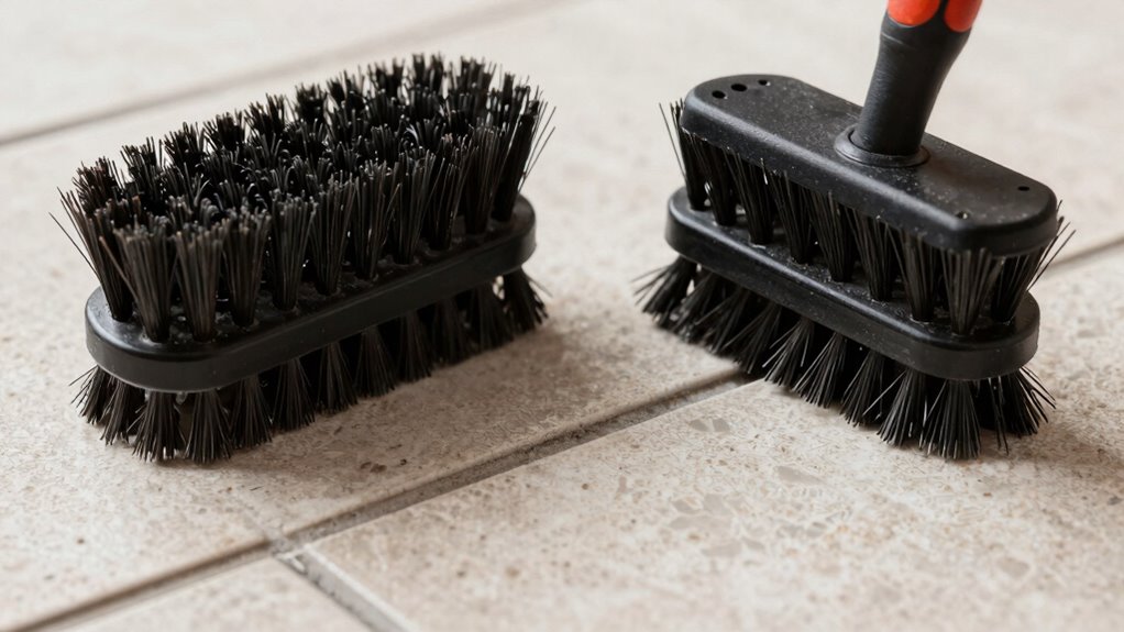 brush shape influences cleaning effectiveness