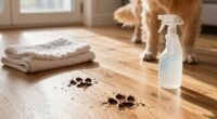 clean dog nose prints