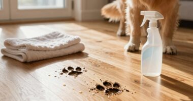 clean dog nose prints
