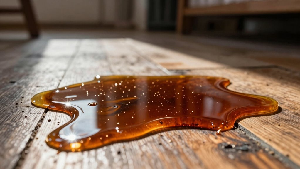 clean sticky drink spills