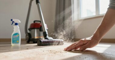 cleaning triggers allergy flare ups
