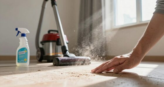 cleaning triggers allergy flare ups