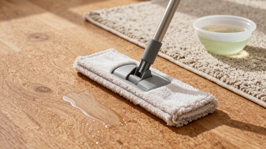 cork floor cleaning tips