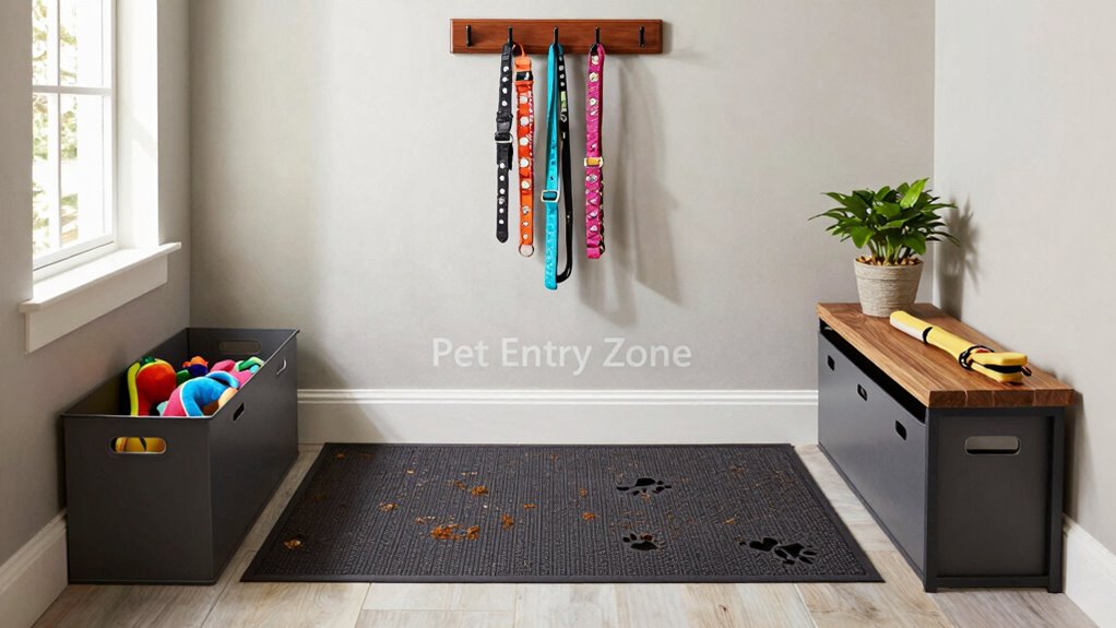 create a pet friendly entryway