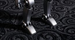 dark rugs activate cliff sensors
