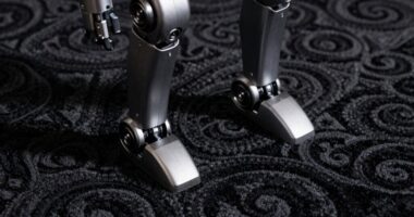 dark rugs activate cliff sensors
