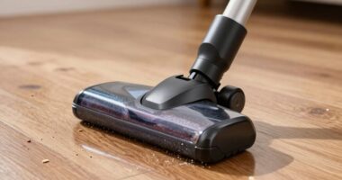 debris scattering on floors