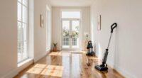 deep clean hallway regularly