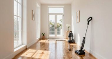 deep clean hallway regularly