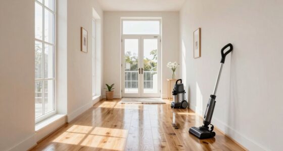 deep clean hallway regularly