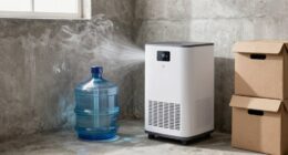 dehumidify to eliminate odors