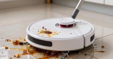 difficulty cleaning sticky residues