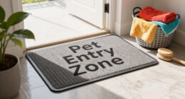 dirt free pet entry solution