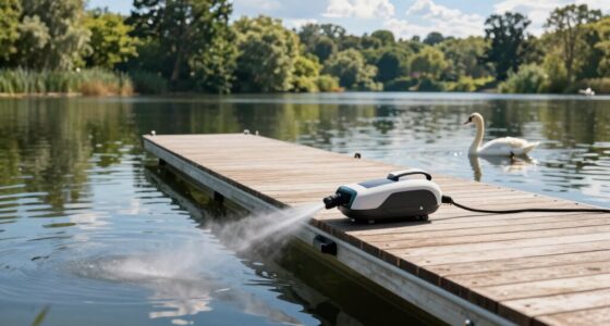 dust free dock cleaning method
