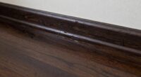 edge moisture along baseboards