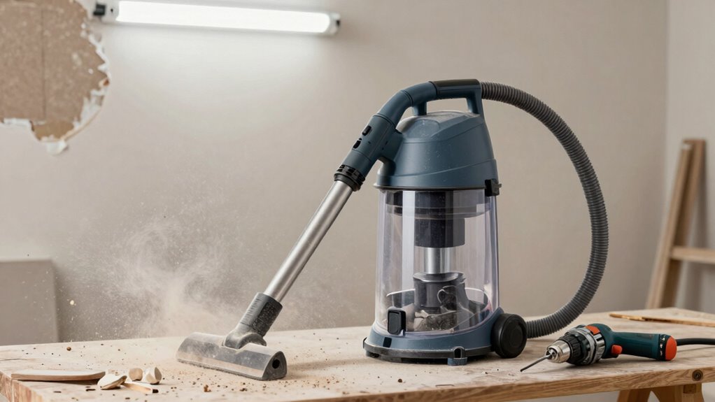 effective dust extraction and filtration