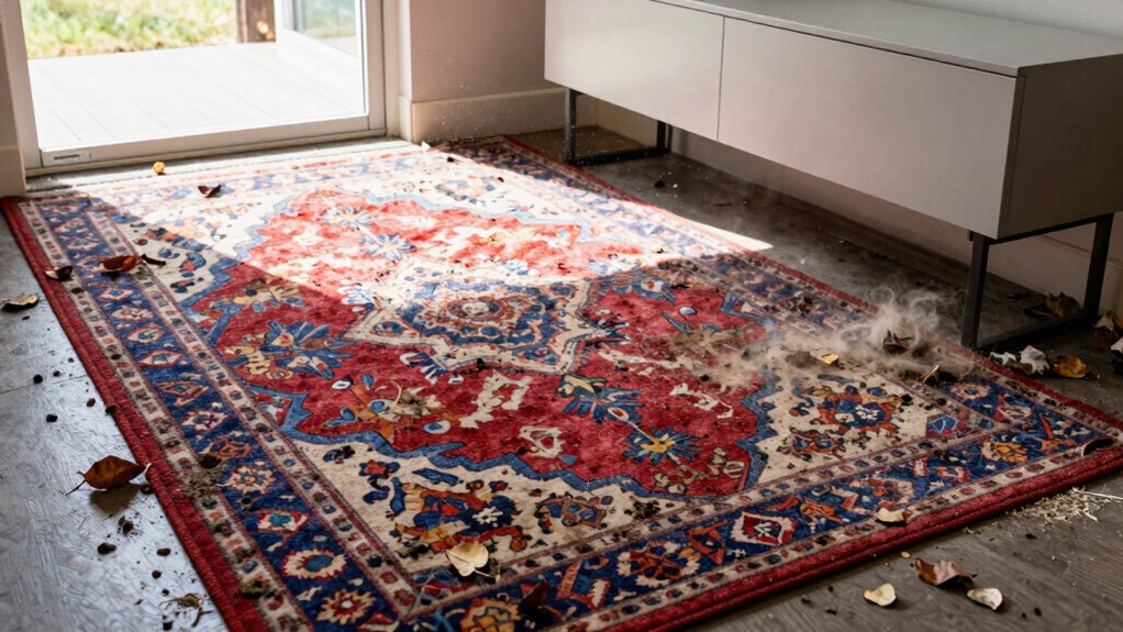 effective entryway rug maintenance