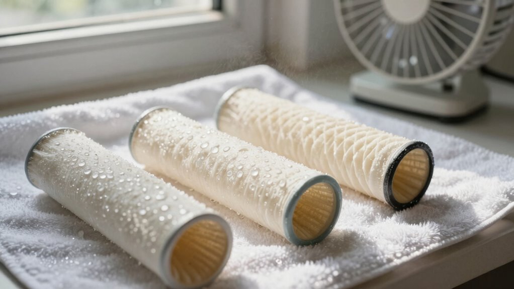 effective filter drying techniques