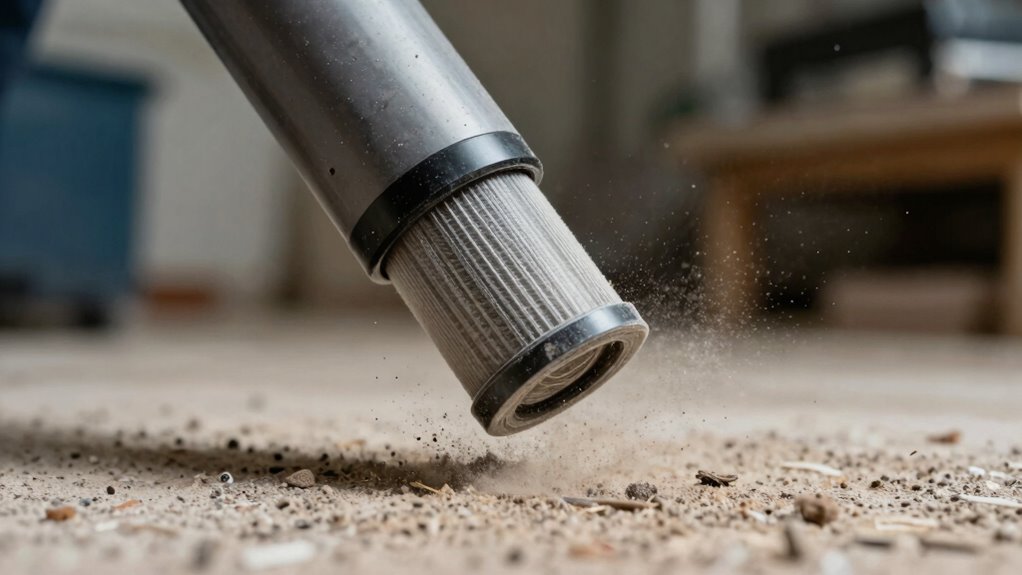 effective fine dust containment