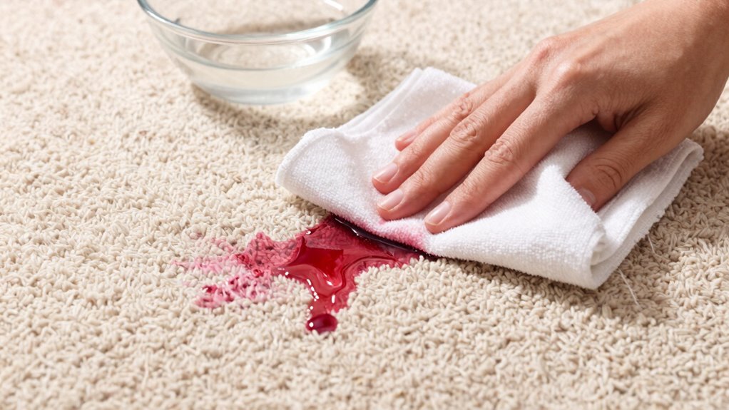 effective juice stain removal