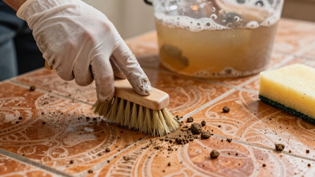 effective textured tile cleaning