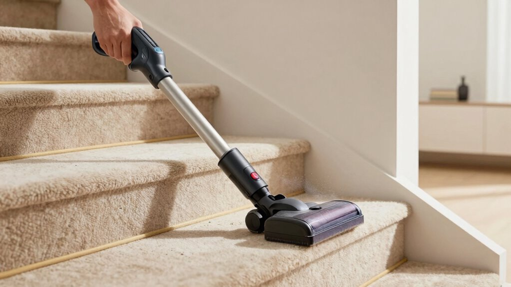 efficient ergonomic stair cleaning