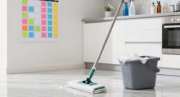 five day floor cleaning routine