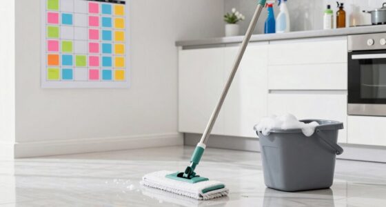 five day floor cleaning routine