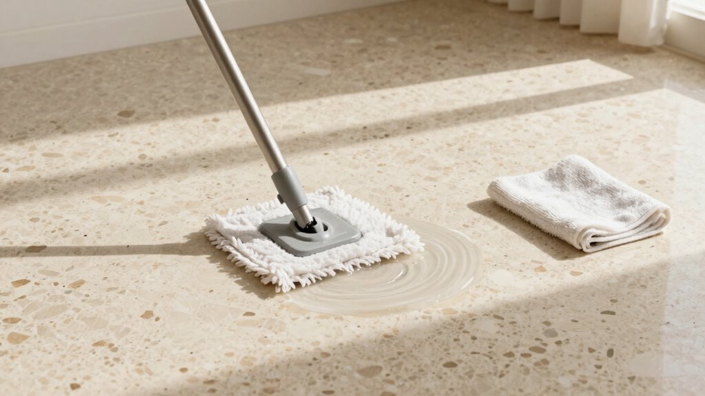 gentle care for travertine