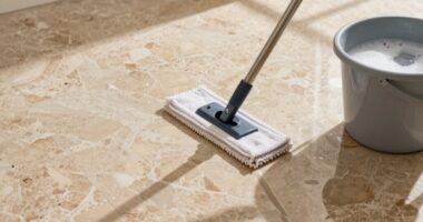gentle care for travertine