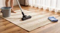 gentle cleaning for flatweave
