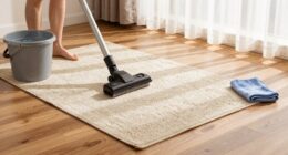 gentle cleaning for flatweave