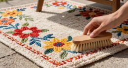 gentle cleaning preserves durability
