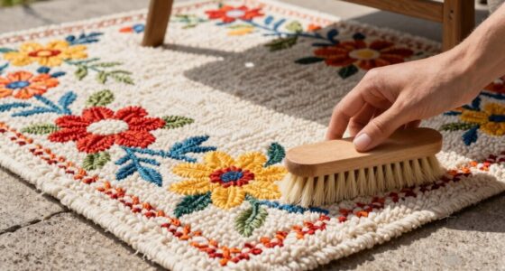 gentle cleaning preserves durability