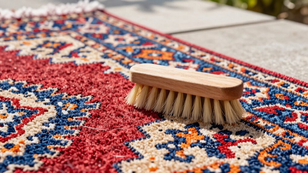 gentle cleaning preserves rug integrity