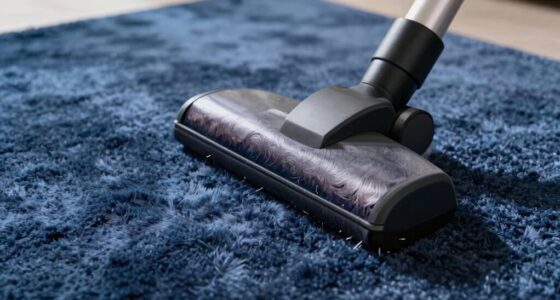 gentle plush carpet vacuuming